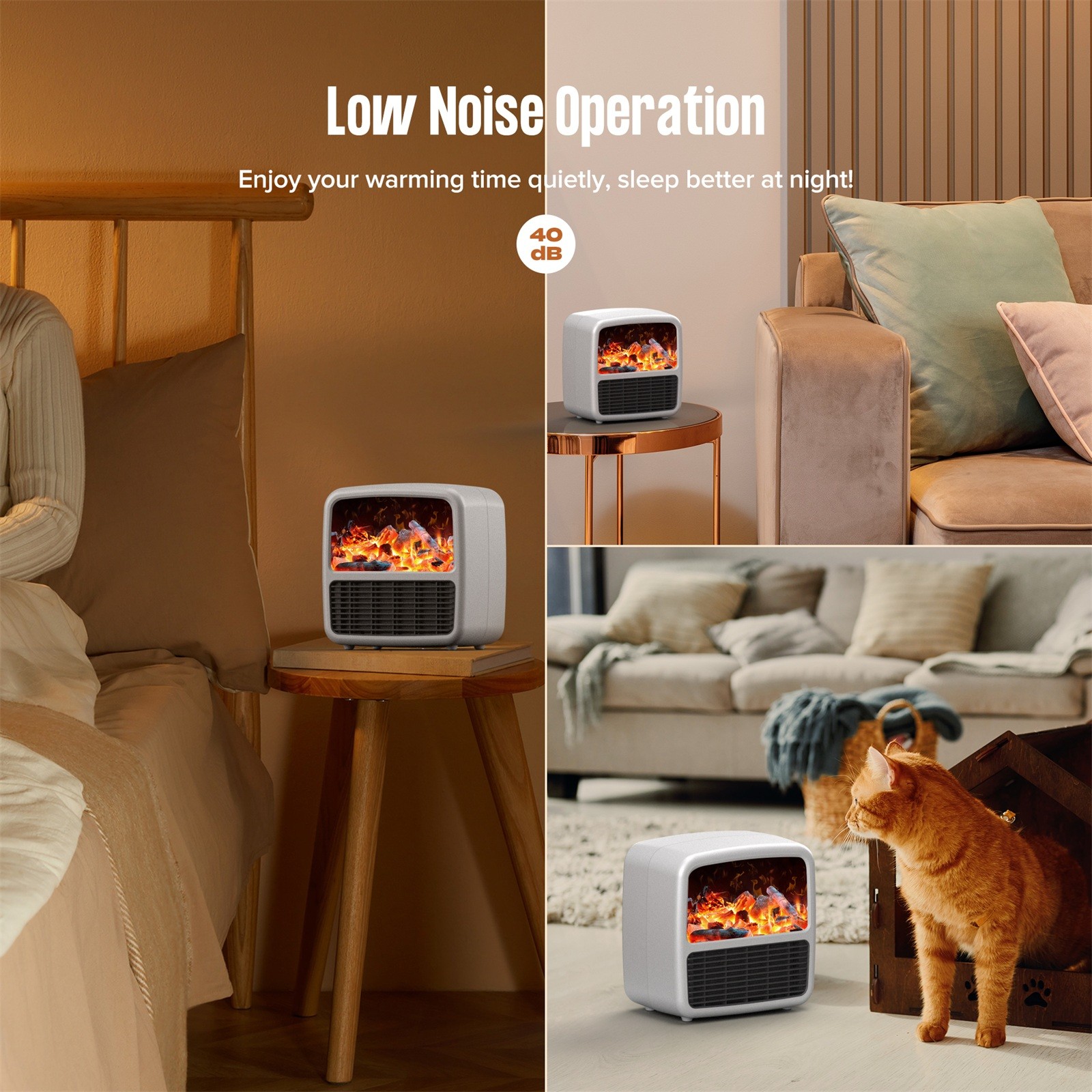 Clearance TOFOTL Space Heater, Energy Efficient Space Heater For Indoor Use Office Room, Portable Personal Small Ceramic Electric Heater With Fast Heating