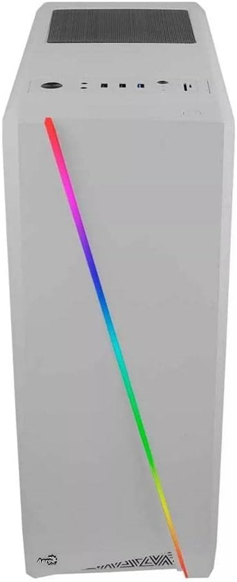 Cylon White RGB Mid Tower Computer Case