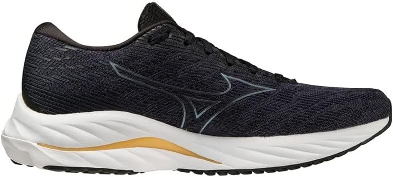 Mizuno Men's Wave Rider 26 Running Shoes, Black, 11 AU