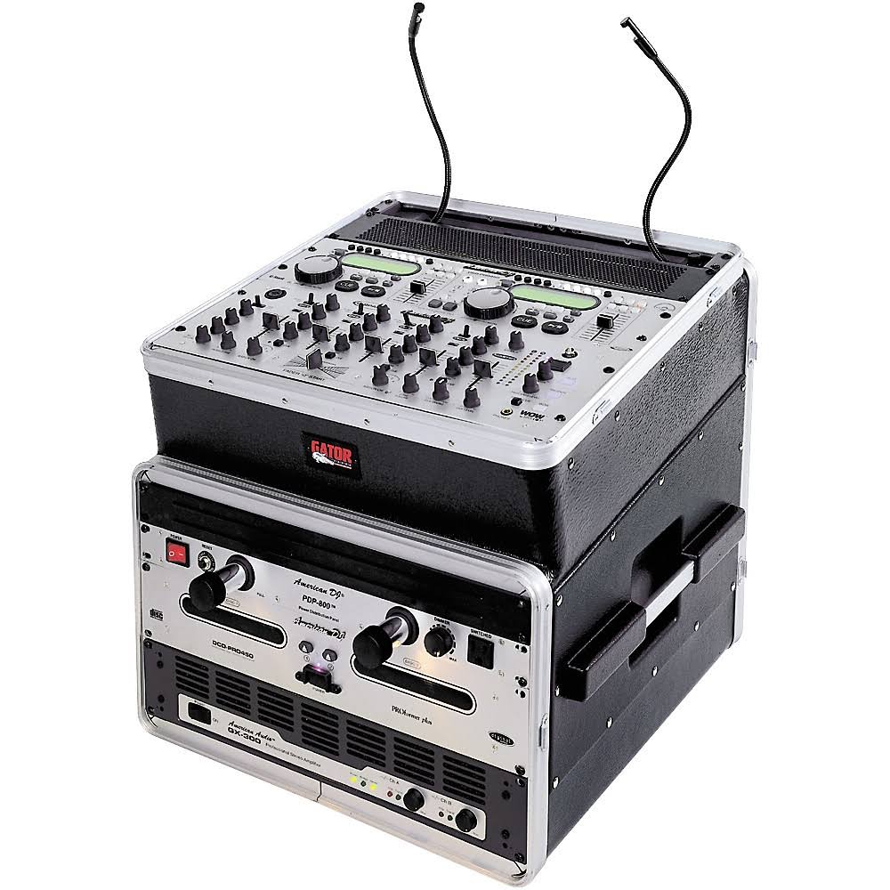 Gator GRC Slant-Top Console Rack Case 10x6