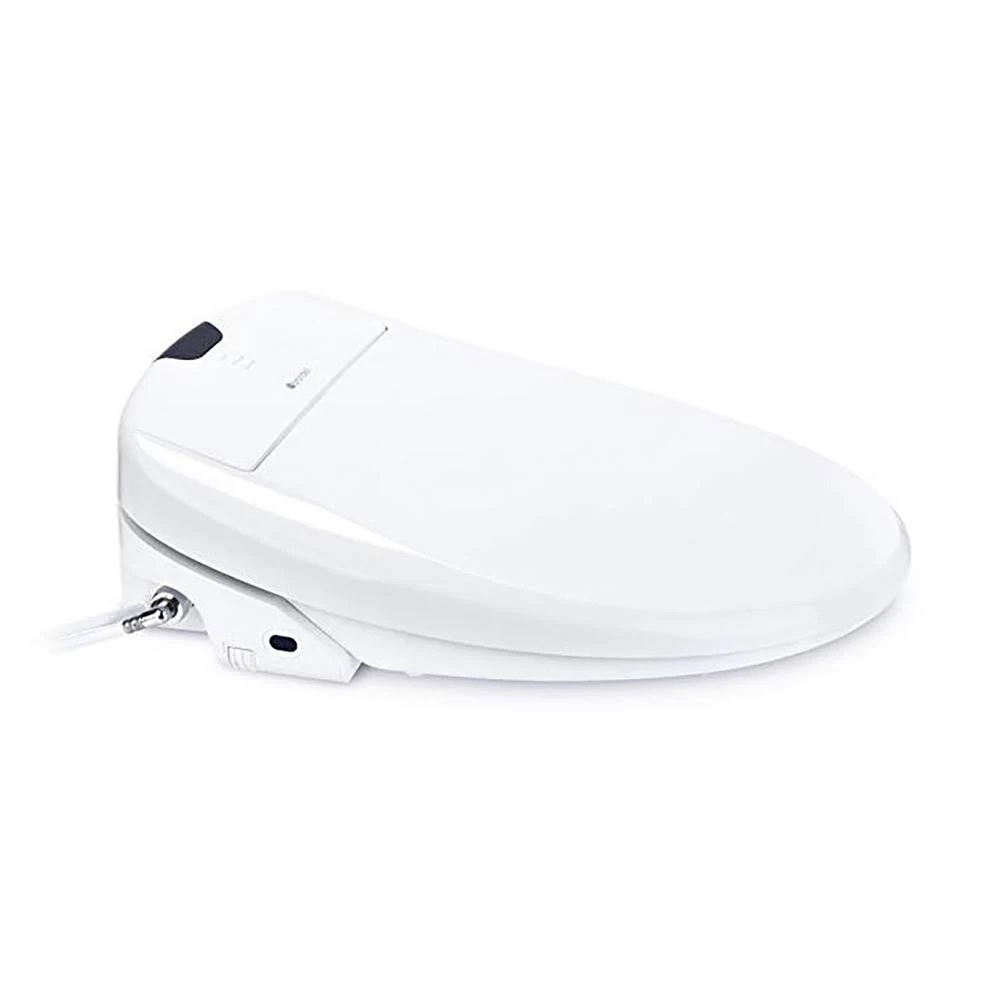 Brondell Swash 1400 White Luxury Bidet Toilet Seat - Elongated