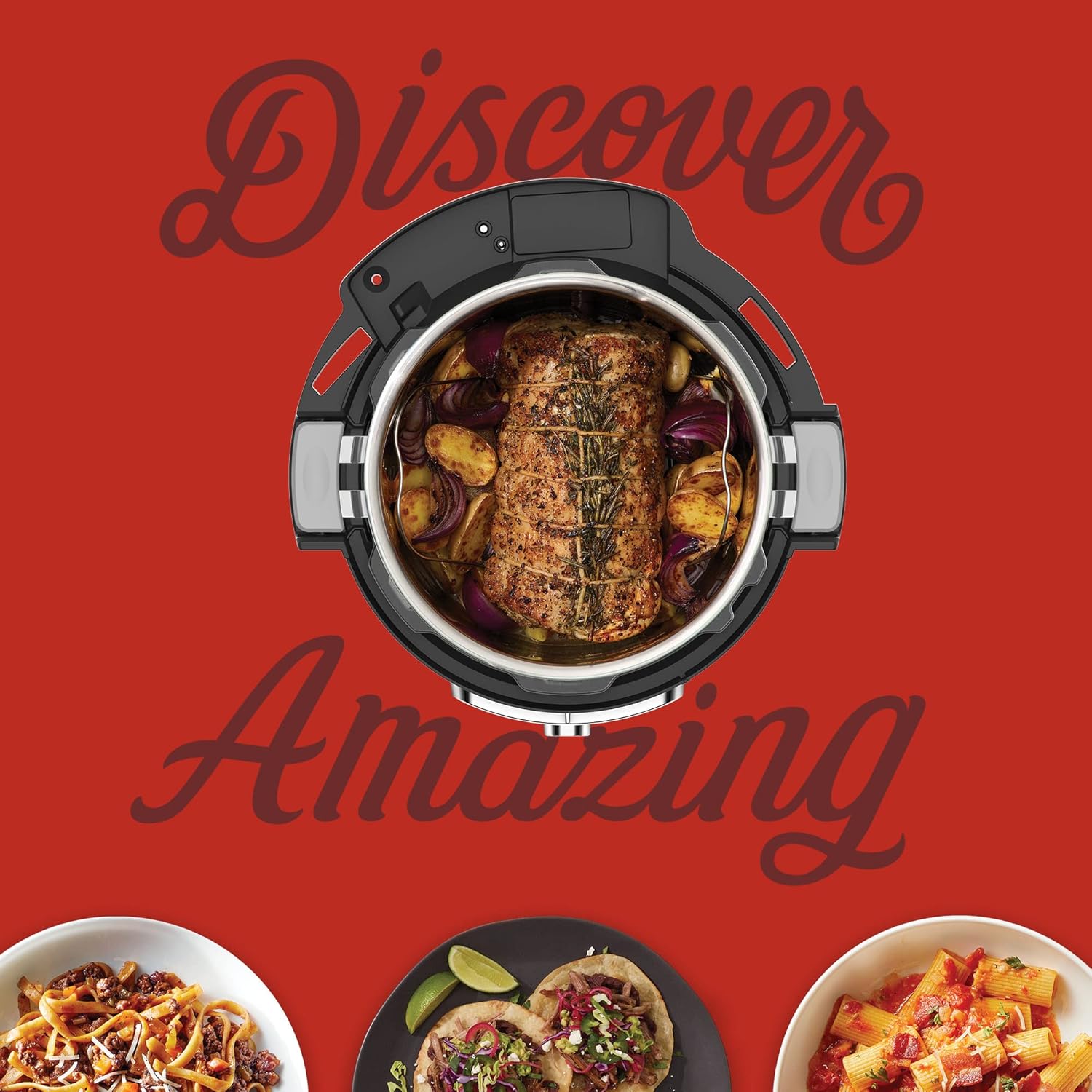 Instant Vortex Plus XL 8 Quart 8-in 1 Dual Basket Double Air Fryer with ClearCook™ Easy View Windows and SyncCook™ Technology, Air Fry, Roast, Broil, Bake, Reheat, Dehydrate, 1700W, Stainless Steel