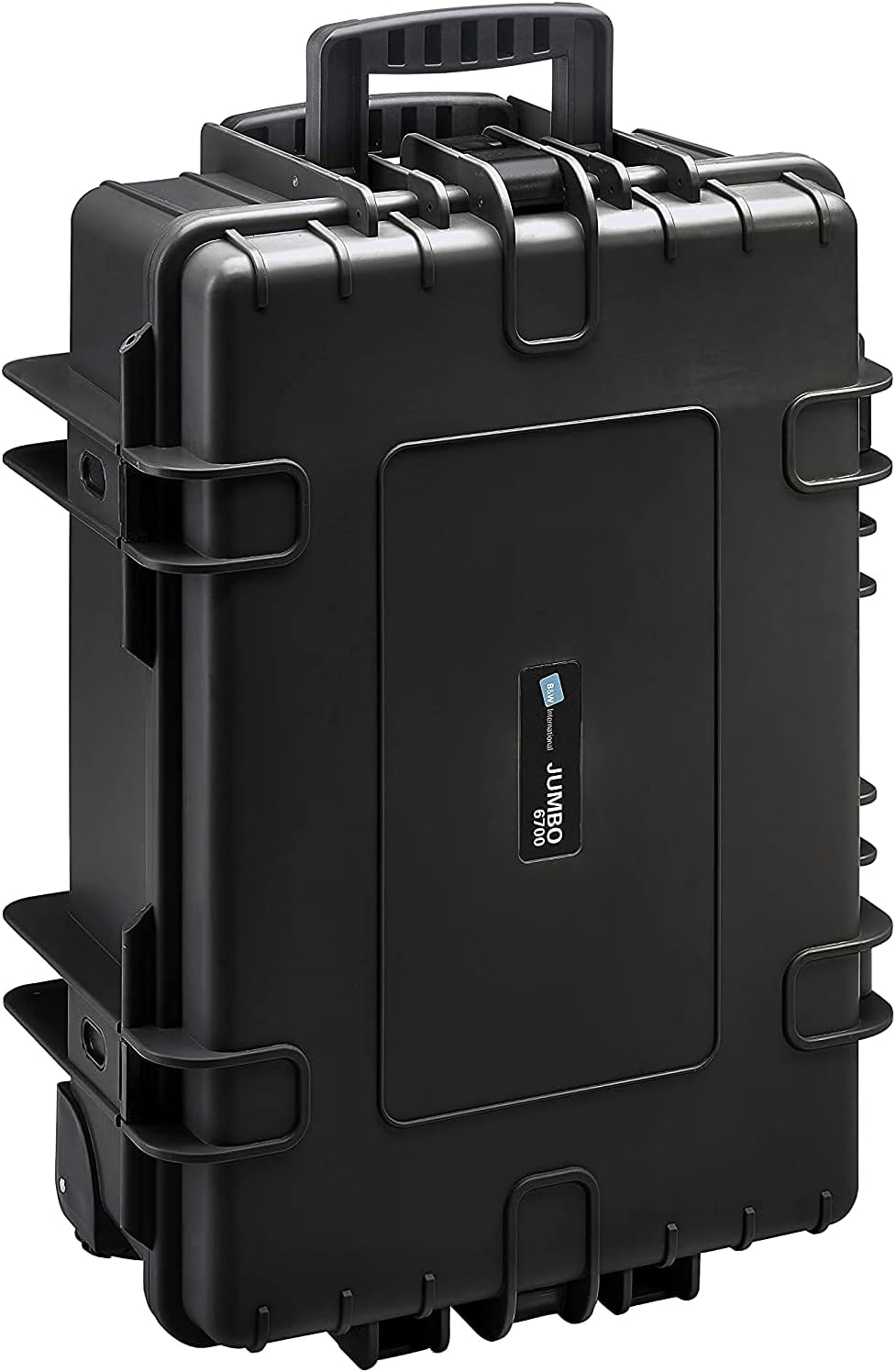 B&W International Jumbo 6700 Outdoor Tool Case with Pocket Tool Boards, Black