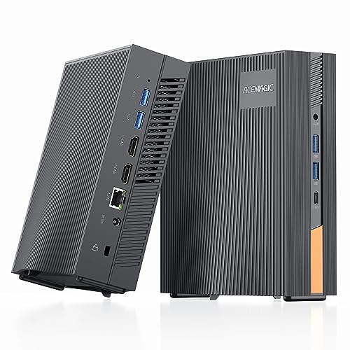 ACEMAGIC [Mini Gaming PC] Core i9-11900H up to 4.9GHz,Mini Computer Tower PC Dual Channel 16GB DDR4 512GB NVMe SSD, Support 3 Mode PERF Switch Desktop Computer 4K Triple Display,WiFi 6,BT 5.2