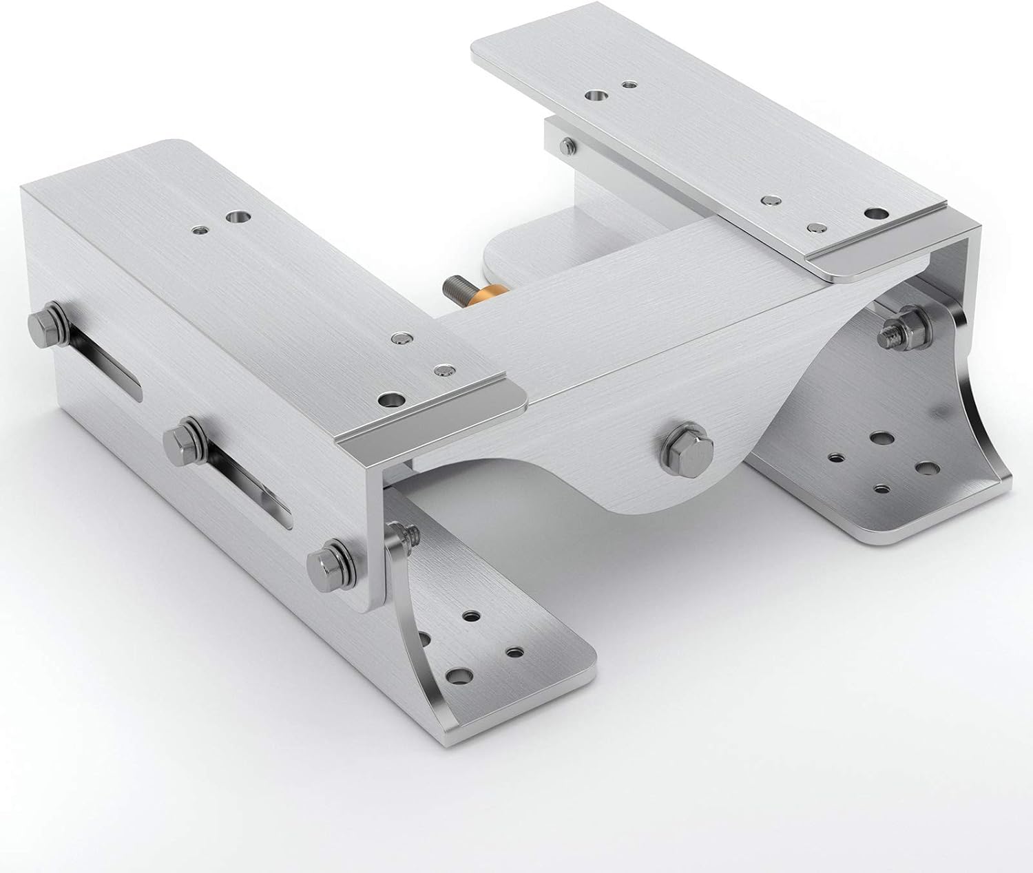 Fiberfly Jack Plate Manual Jack Plate Adjustable 4" Outboard Motor Jack Plate for Boat Steering System