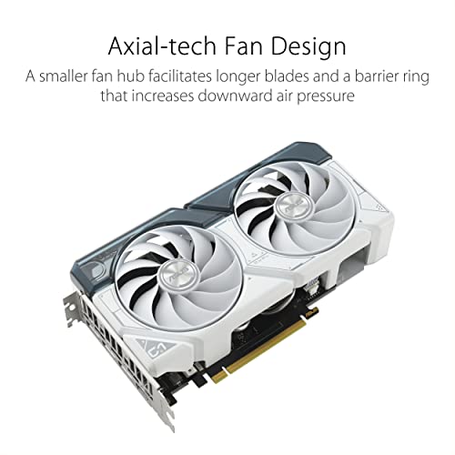 ASUS Dual GeForce RTX™ 5060 Ti 16GB GDDR7 OC Edition (PCIe 5.0, 16GB GDDR7, DLSS 4, HDMI 2.1b, DisplayPort 2.1b, 2.5-Slot Design, Axial-tech Fan Design, 0dB Technology, and More)