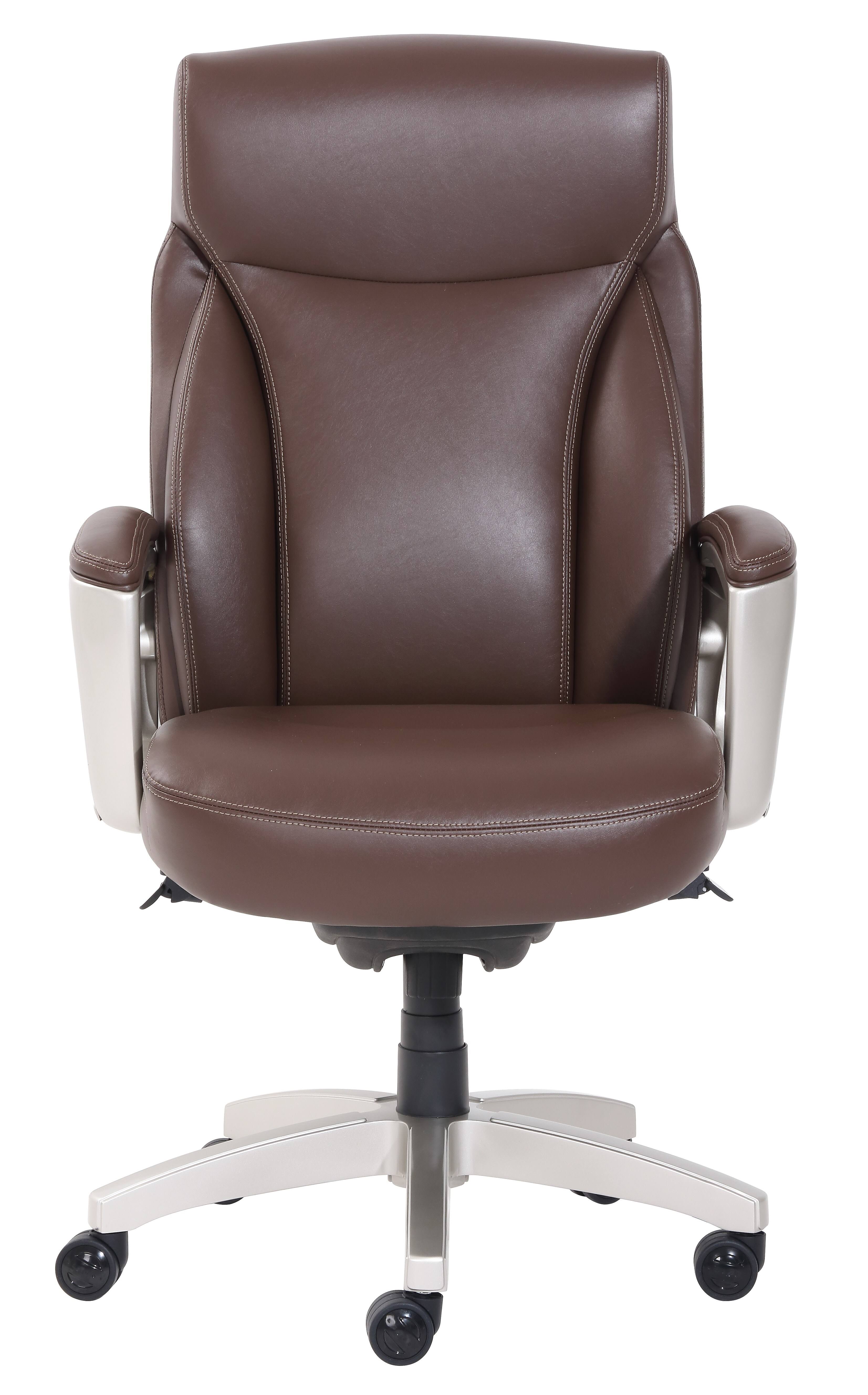 La-Z-Boy Arcadian Bonded Leather Executive Chair, Brown (60008)