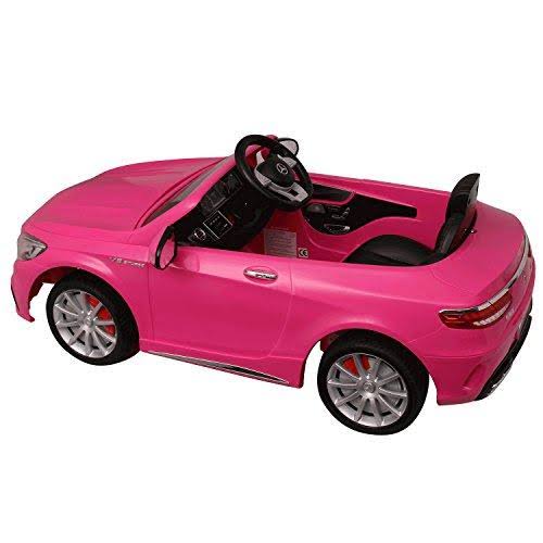 Official Licensed Mercedes Benz Ride on Car with Remote Control for Kids | 12V Power Battery AMG S63 Kid Car to Drive with 2.4g