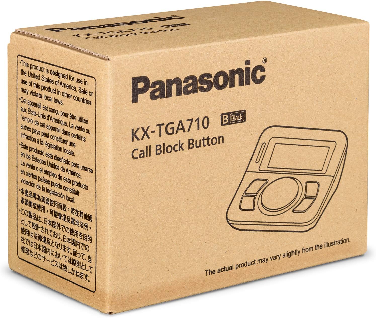 Panasonic Call Blocker for Landline Phones | Home Phone Auto Call Block KX-TGA710B