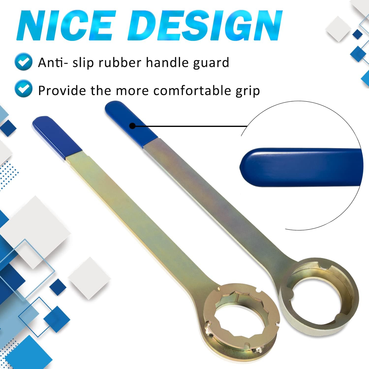 Intake/Exhaust Cam Sprocket Tool Wrench Holder Tool Kit Fit for Subaru AVCS JDM & STD Alternative to #499207400#499207400-A… Pack of 2