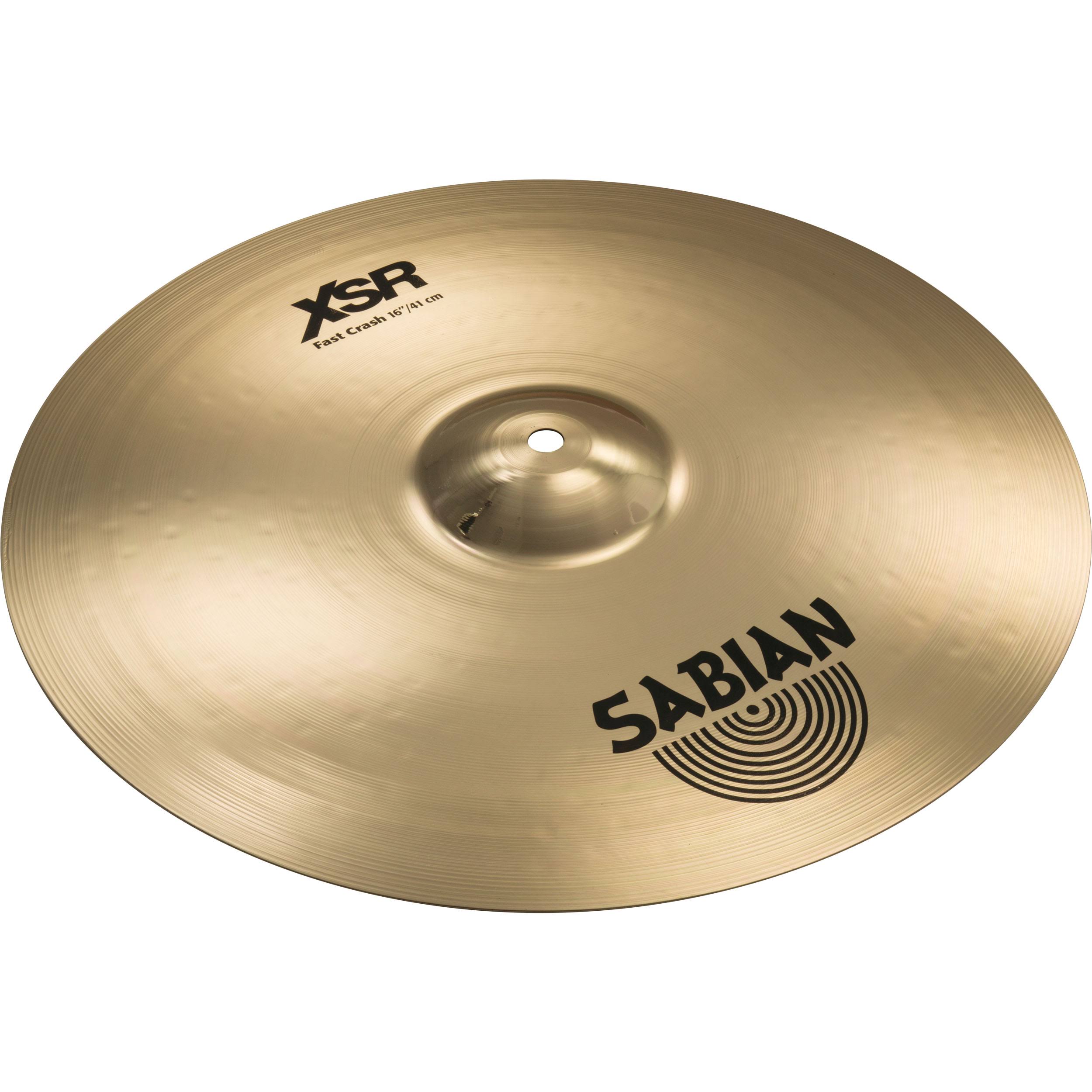 Sabian XSR 16 in. Fast Crash Cymbal