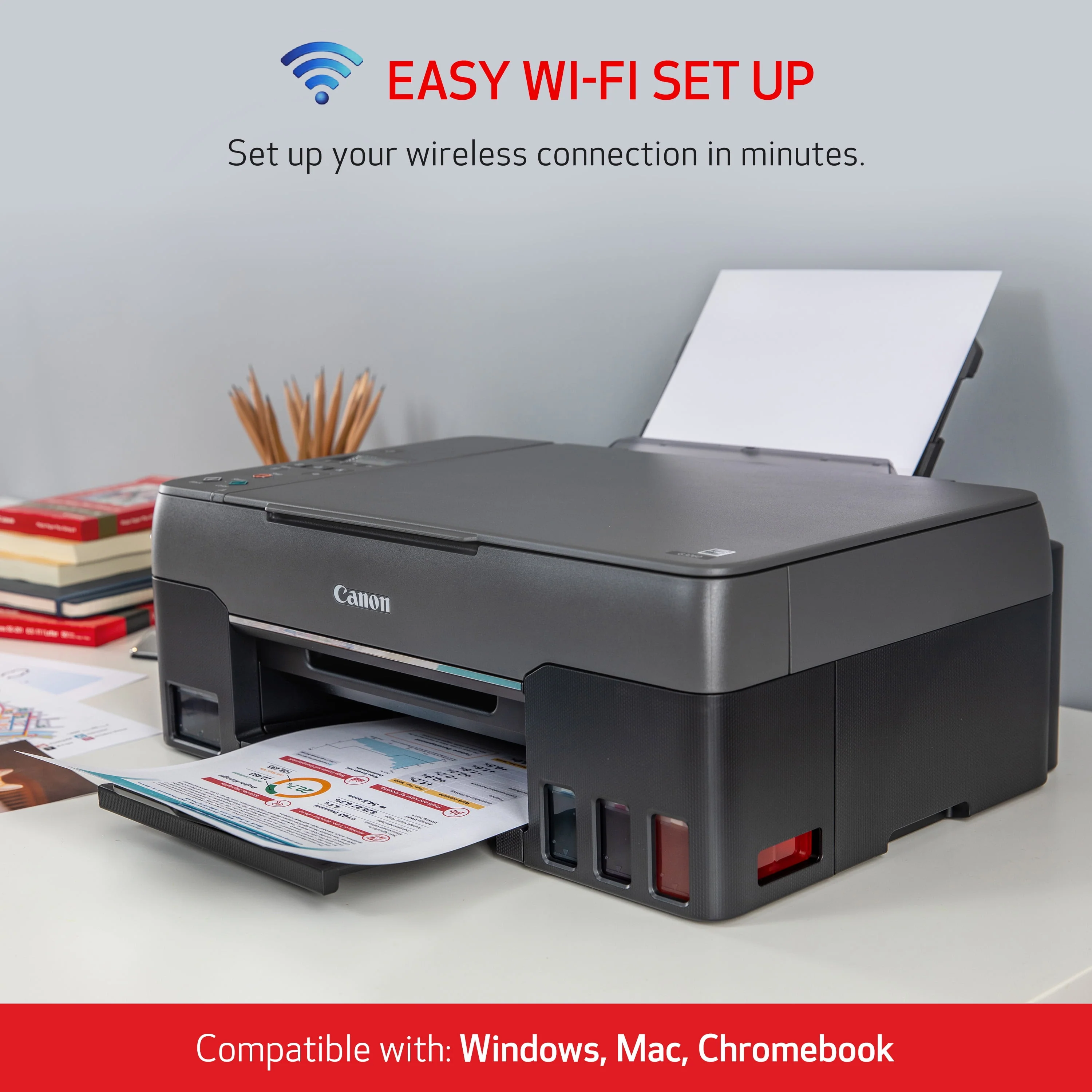 Canon PIXMA G3262 Wireless MegaTank All-In-One Printer