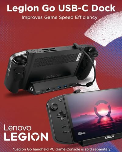 Lenovo Legion Go 8.8" 144Hz WQXGA Handheld Touchscreen Gaming PC AMD Ryzen Z1 Extreme 16GB RAM 512GB SSD Shadow Black, 8APU1