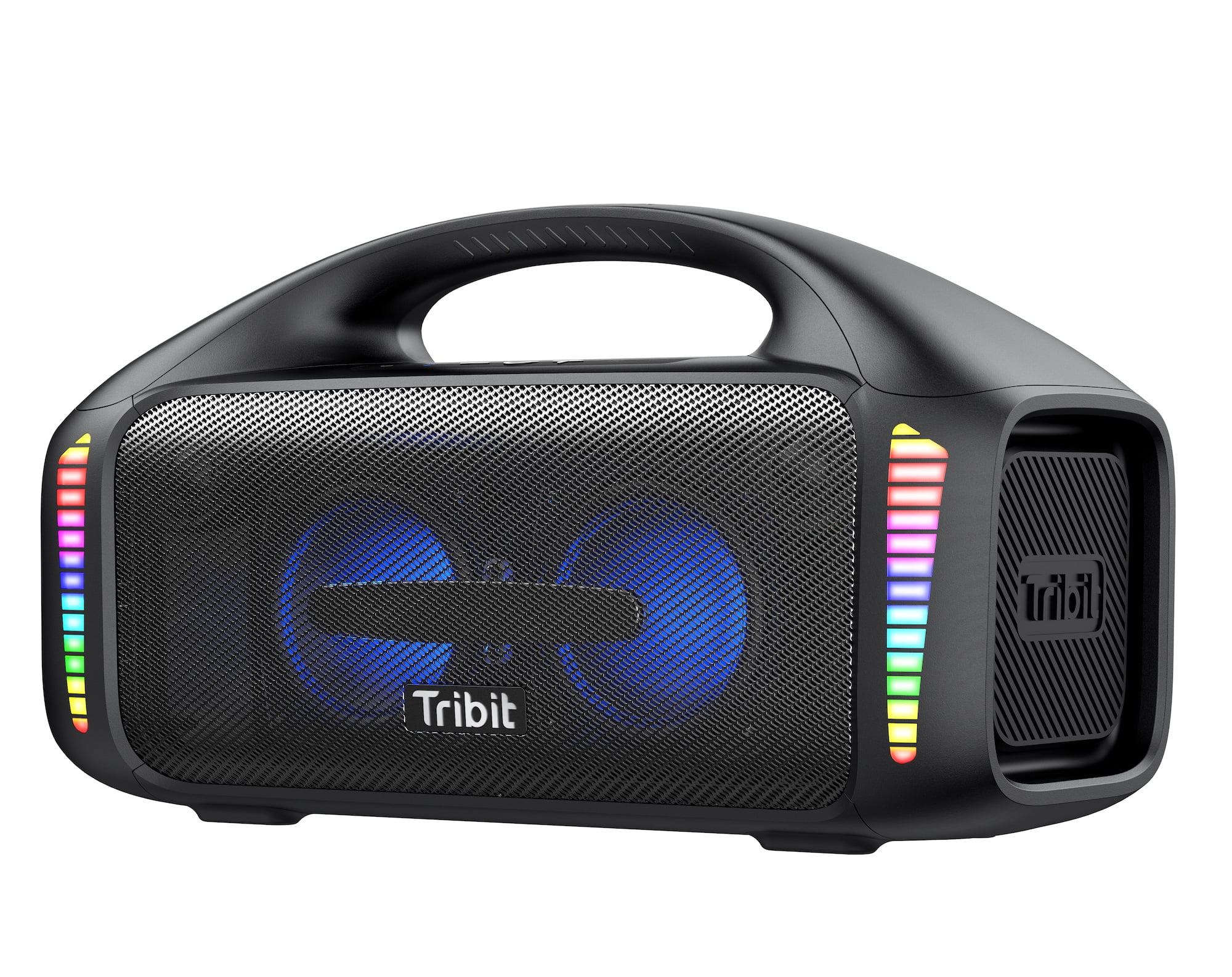 Tribit StormBox Blast Portable Speaker,90W Stereo Sound Loud Speaker with XBass,IPX7 Waterproof Bluetooth Speaker LED Light, PowerBank, Bluetooth 5.3, Custom EQ, 30H Playtime Party