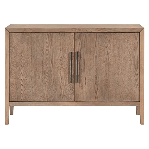 Accent Cabinets Storage Cabinet Sideboard Wooden Cabinet with 2 Metal Handles and 2 Doors for Hallway, Entryway, Living Room Primary Furniture