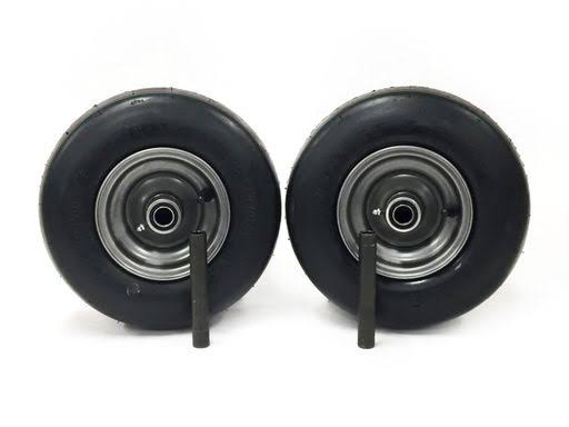 (2) Gravely Ariens Pneumatic Wheel Assem 11x4.00-5 Dark Gray Fits ZT XL, Zoom