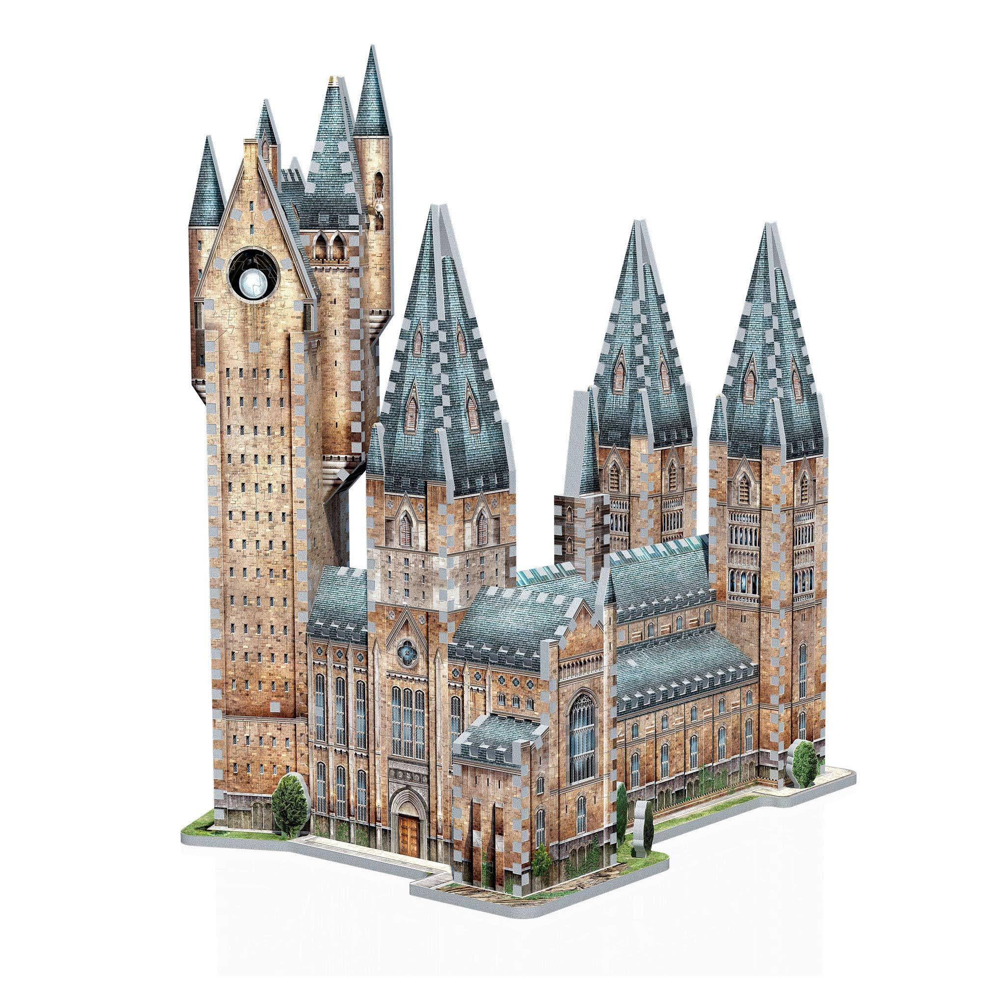 Wrebbit 3D Hogwarts Astronomy Tower 3D Jigsaw Puzzle (875 Pièces)