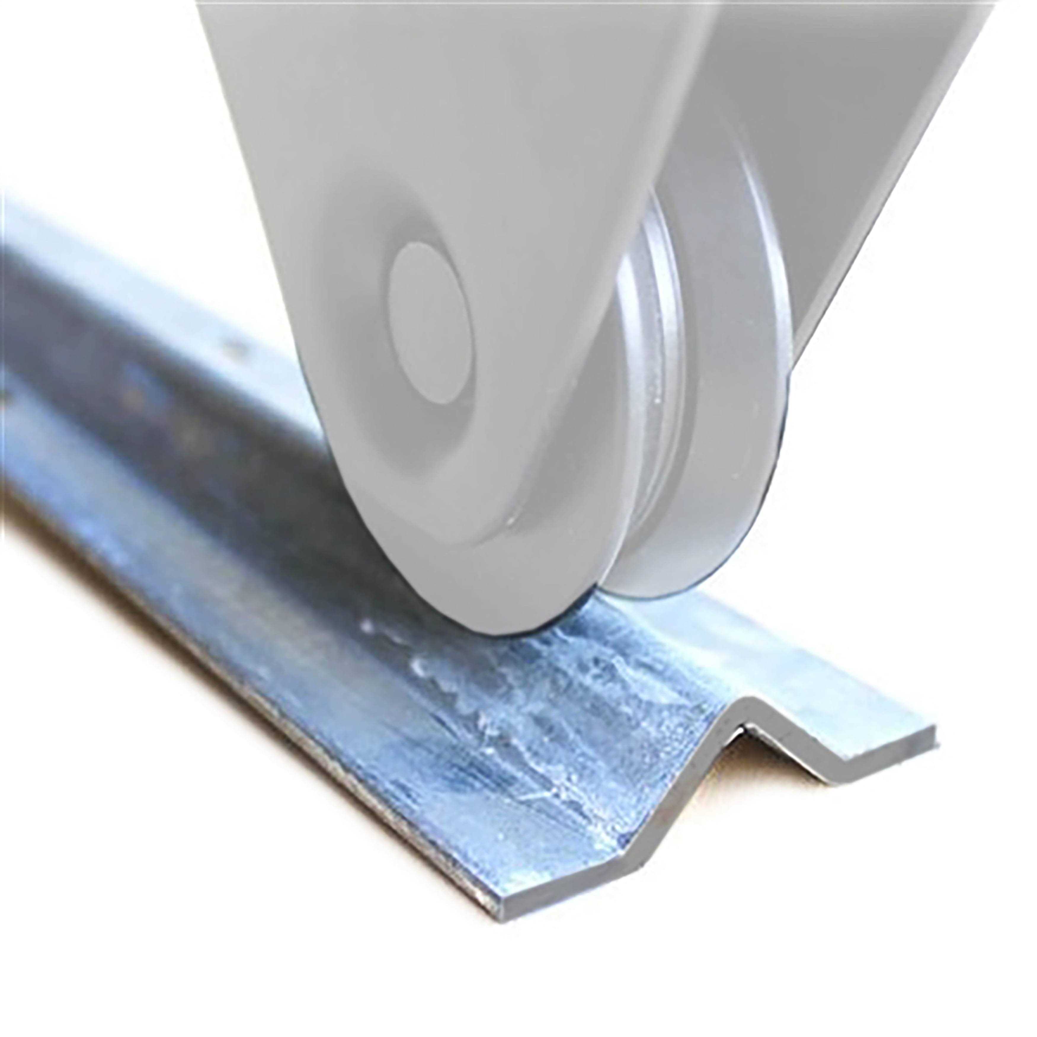 Aleko Galvanized Steel V Track For Sliding Gate Opener VTRACK12FT-AP