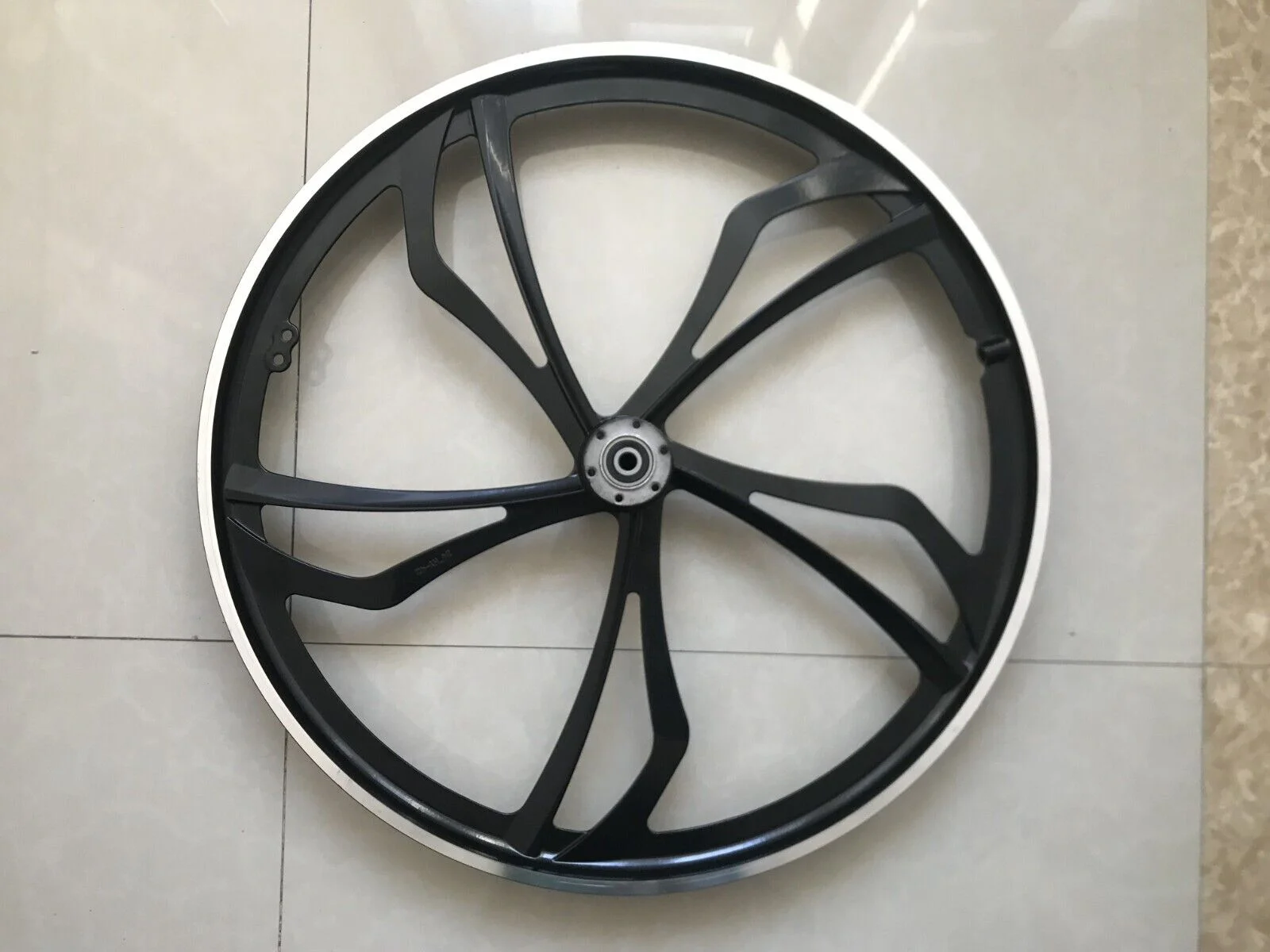 CDHPOWER 24" Aluminum Alloy Rear Mag Wheel Rim Only & 22T Flywheel/Bicycle Rim/Bike Wheel for Rotary (Single and Multi-Speed) Flywheel