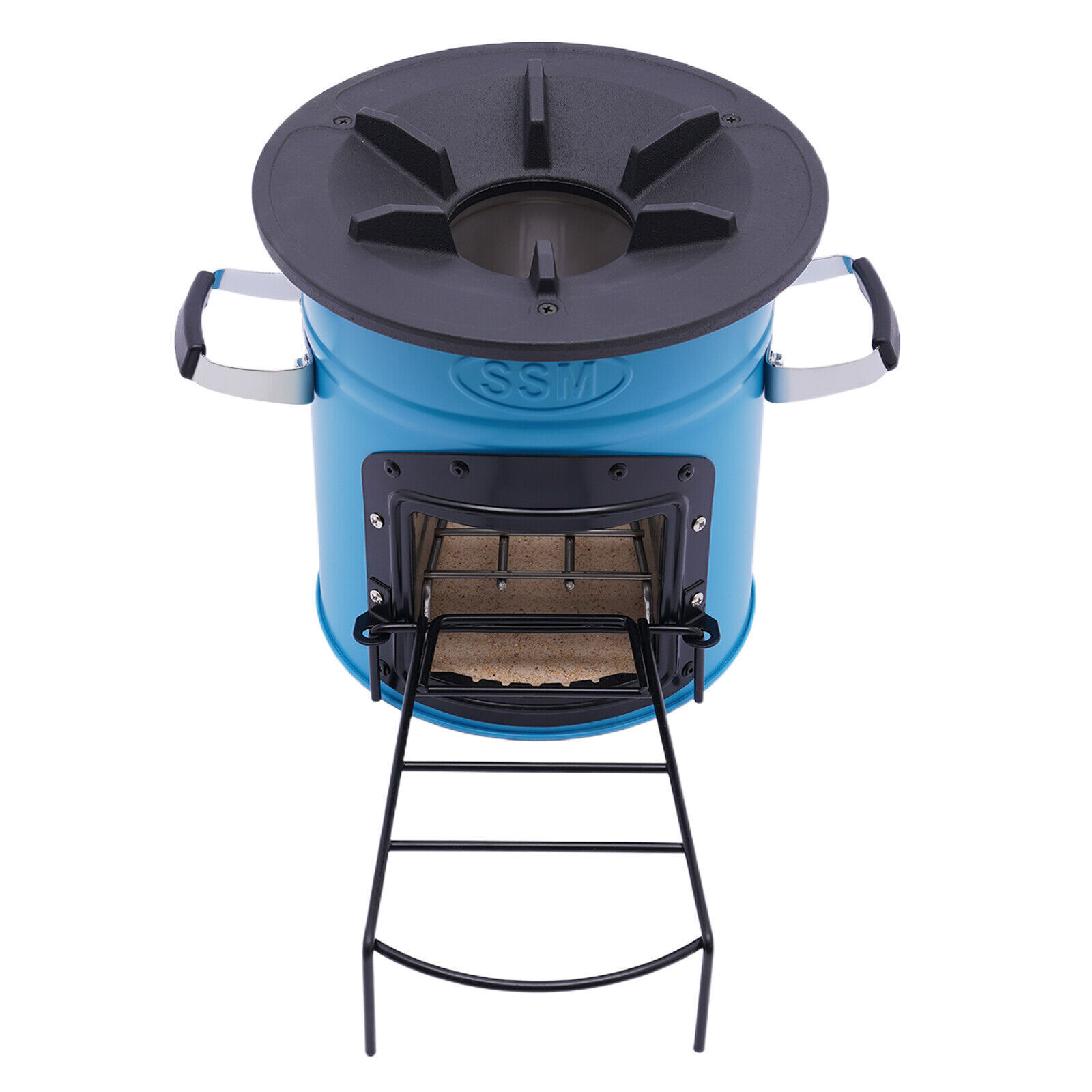 Outdoor Portable Camping Rocket Stove Camping Wood Stove Picnic Cook Tent Stove