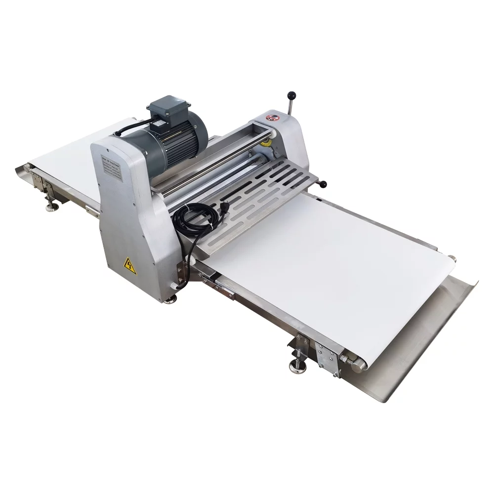 Commercial Use Dough Sheeter Collapsible Bench Top Pastry Machine 600mm