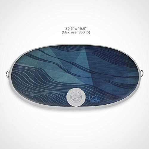 JumpSport 350 Home Bundle | 39” Fitness Trampoline + Anti-Fatigue Standing Desk Board | Keep Moving Throughout Your Day