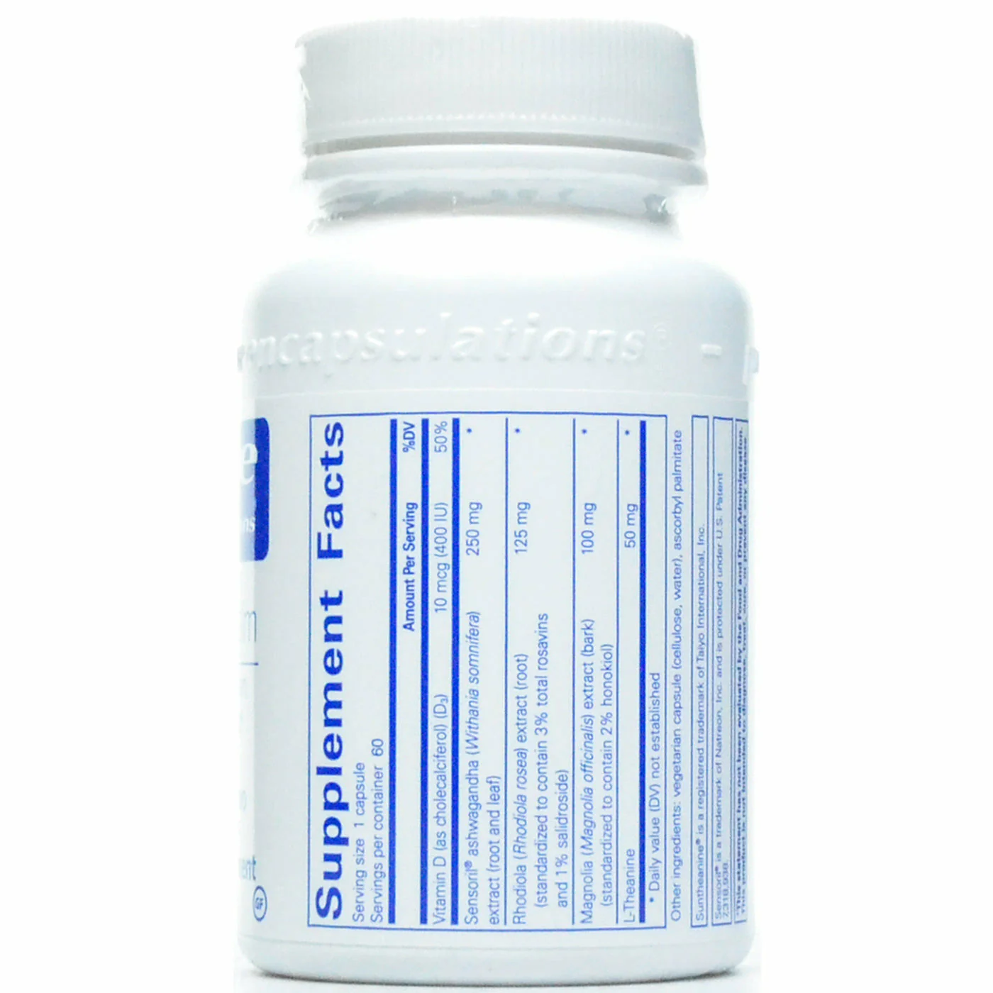 Cortisol Calm by Pure Encapsulations - Kansas Nuitrition - HNZSDS