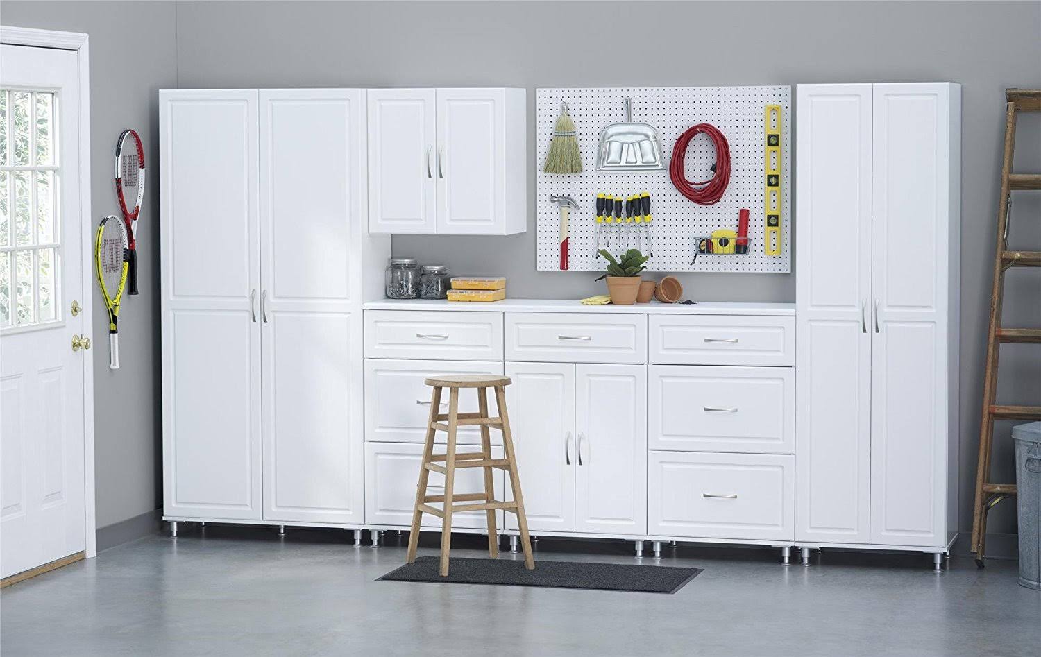 SystemBuild Kendall 24x22 Utility Storage Cabinet - White