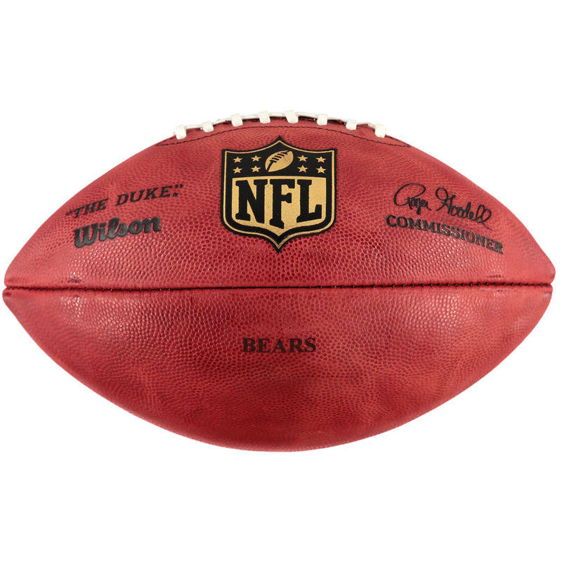 Wilson Chicago Bears The Duke Official Size Replica Game Football