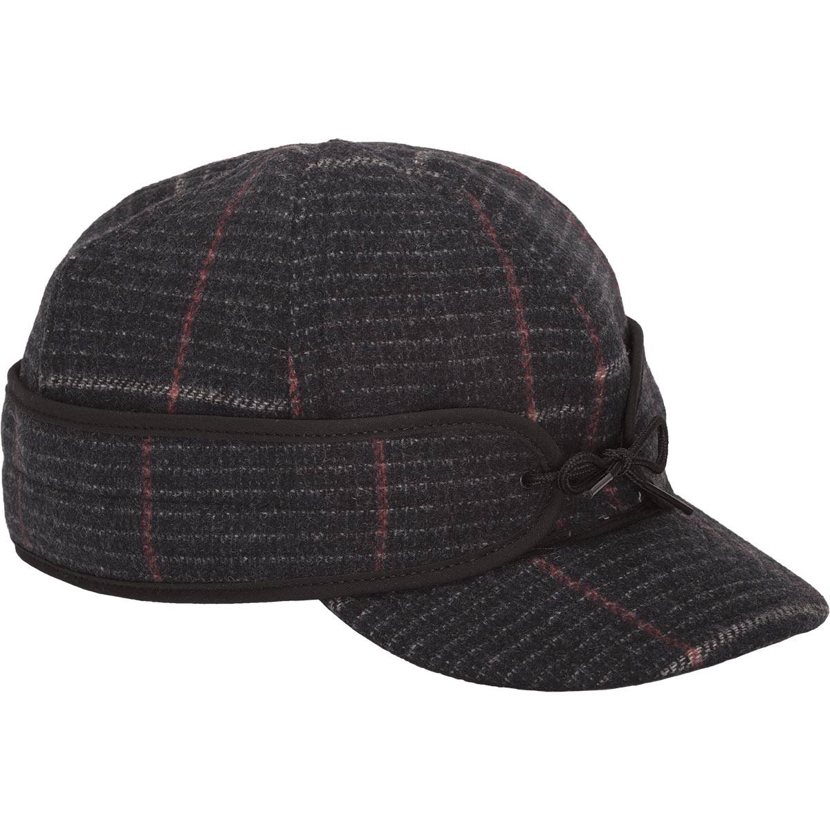 Stormy Kromer Original Cap (7 5/8 Indigo Plaid)