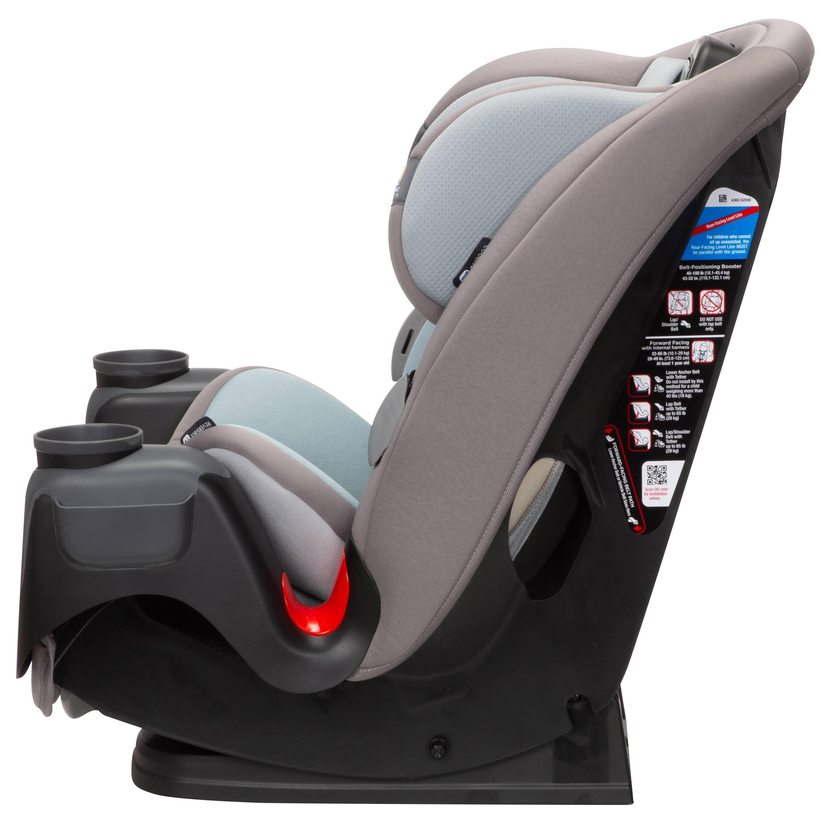 Safety 1st Grow and Go Comfort Cool 3-in-1 Convertible Car Seat, Blue