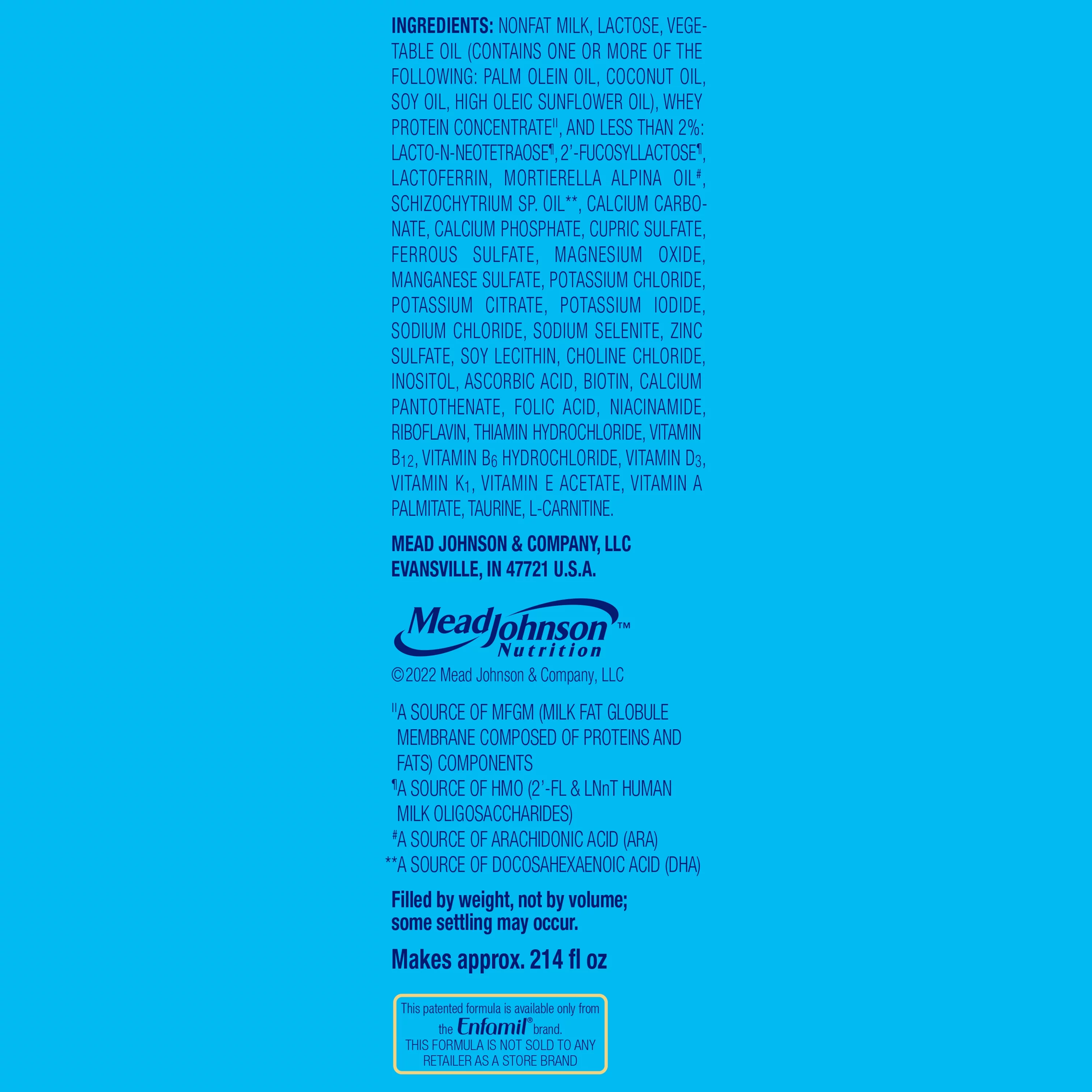 Enfamil Enspire Optimum Baby Formula, with Immune-Supporting Lactoferrin found in Colostrum, Our Closest Formula to Breast Milk, Dual Prebiotics, Infant Formula Powder, Baby Milk, 120 Oz
