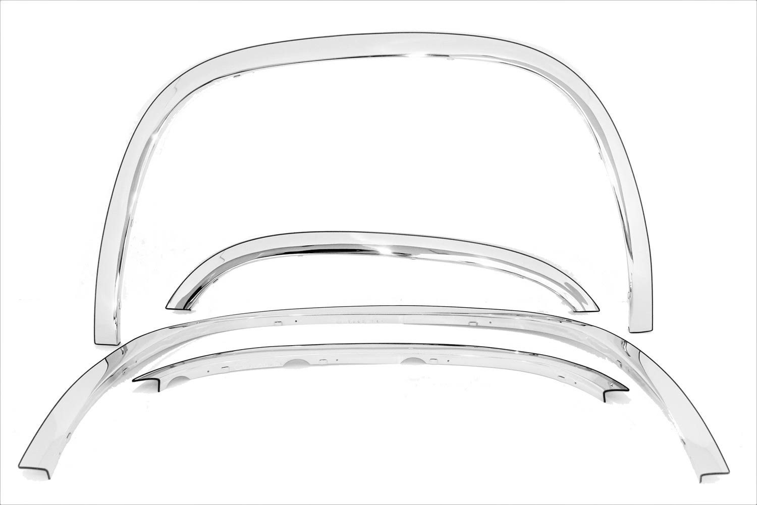 2005-2013 Dodge Dakota Carrichs Stainless Steel Fender Trim FTDO202