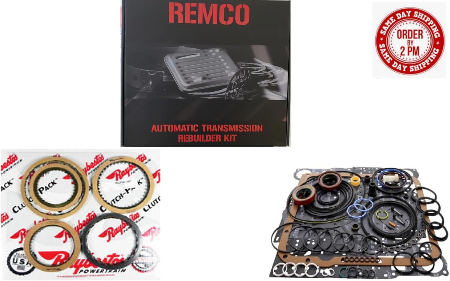 4L65E 4L60E(04-UP) TRANSMISSION BANNER KIT WITH OVERHAULT KIT AND RAYBESTOS CLUTCHES