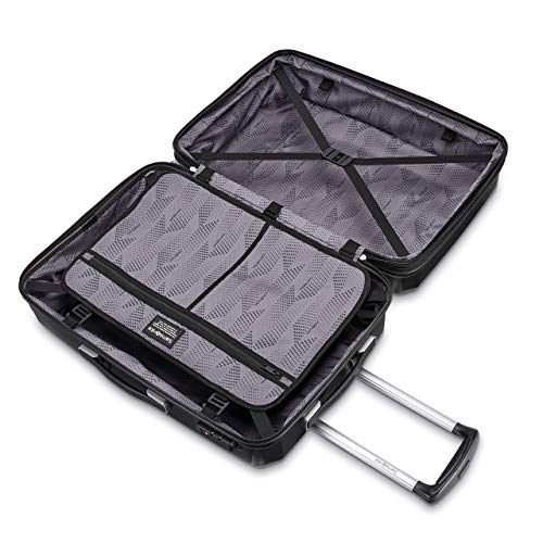 Samsonite Winfield 3 DLX Hardside Expandable Luggage with Spinners, Silver, Carry-On 20-Inch