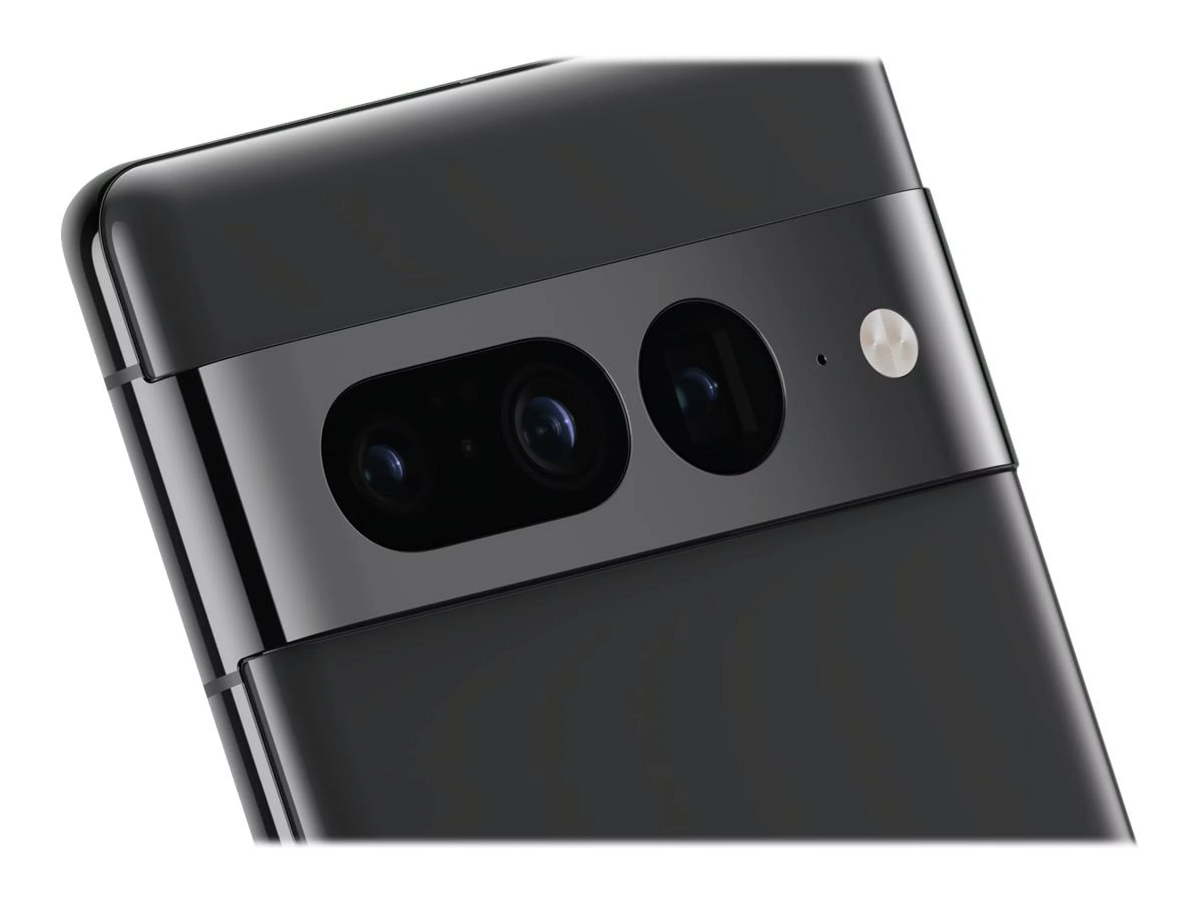 Google Pixel 7 Pro - 5G smartphone - dual-SIM - RAM 12 GB / Internal Memory 128 GB - OLED display - 6.7" - 3120 x 1440 pixels (120 Hz) - 3x rear cameras 50 MP, 48 MP, 12 MP - front camera 10.8 Megapixel - obsidian