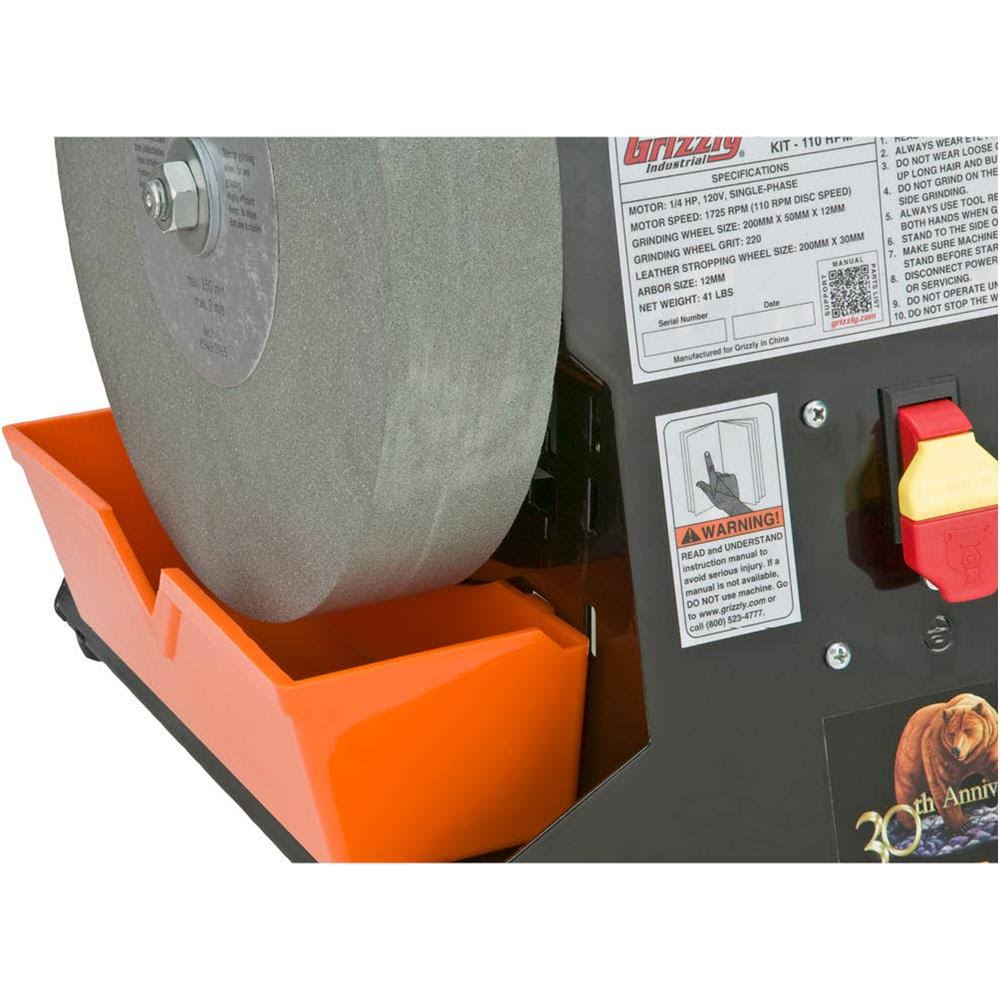 Grizzly T10010ANV-10x22 Wet Grinder Kit - Anniversary Edition
