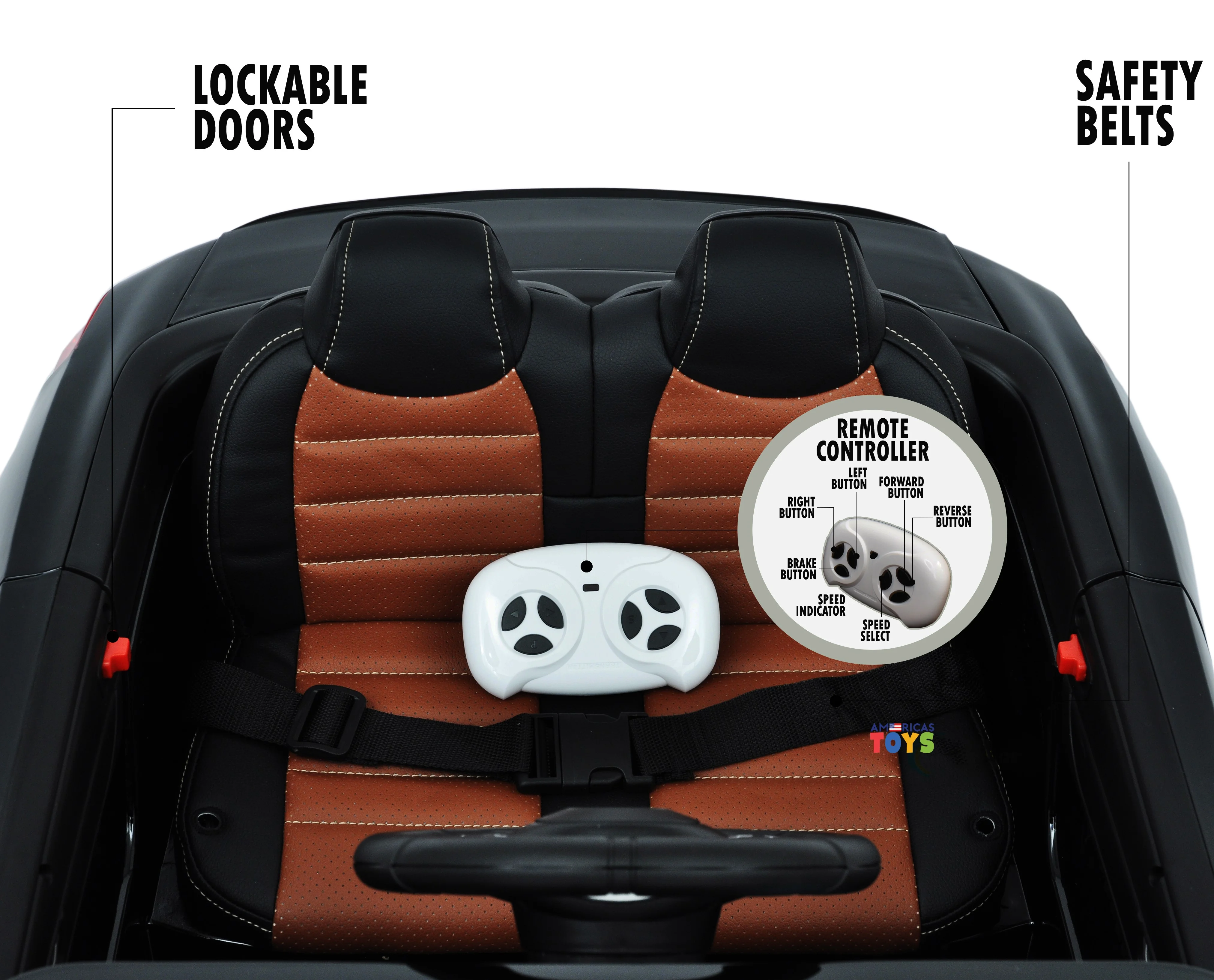 Mercedes-Benz SL65 12V Powered Ride on Car for Kids with Remote Control
