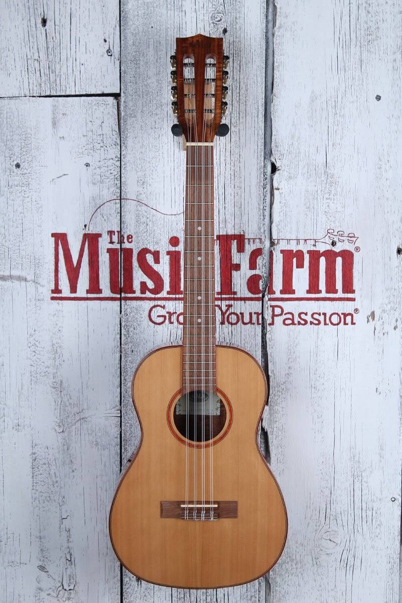 Kala KA-ABP8-CTG Solid Cedar Acacia 8 String Baritone Ukulele