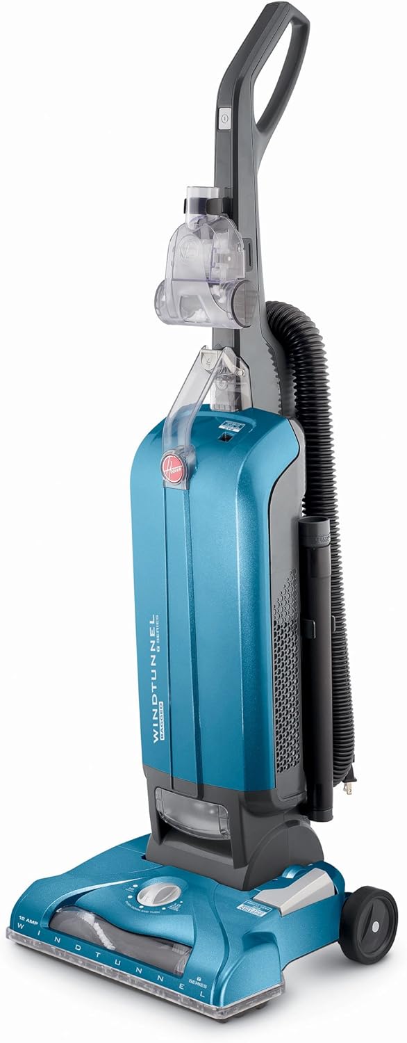 Hoover T-Series WindTunnel Bagged Corded Upright Vacuum UH30300, Blue