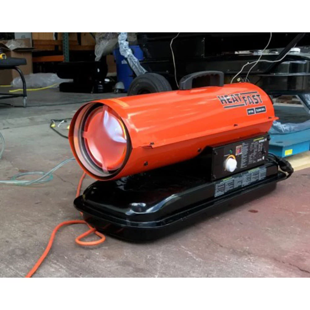 HeatFast HF215K 215,000 BTU Forced Air Kerosene Heater With Thermostat