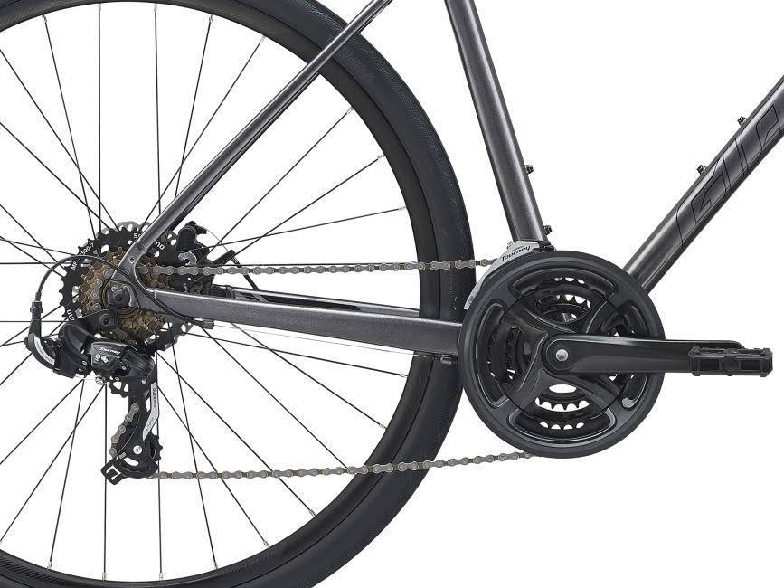 Giant Escape 3 Disc Hybrid Bike XL / Metallicblack 2024 Best Sellers