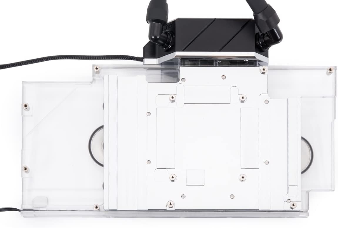 Alphacool Eiswolf 2 AIO GPU Cooler RTX 3080/3090 ROG Strix with GPU Backplate, 360mm Radiator, Digital RGB