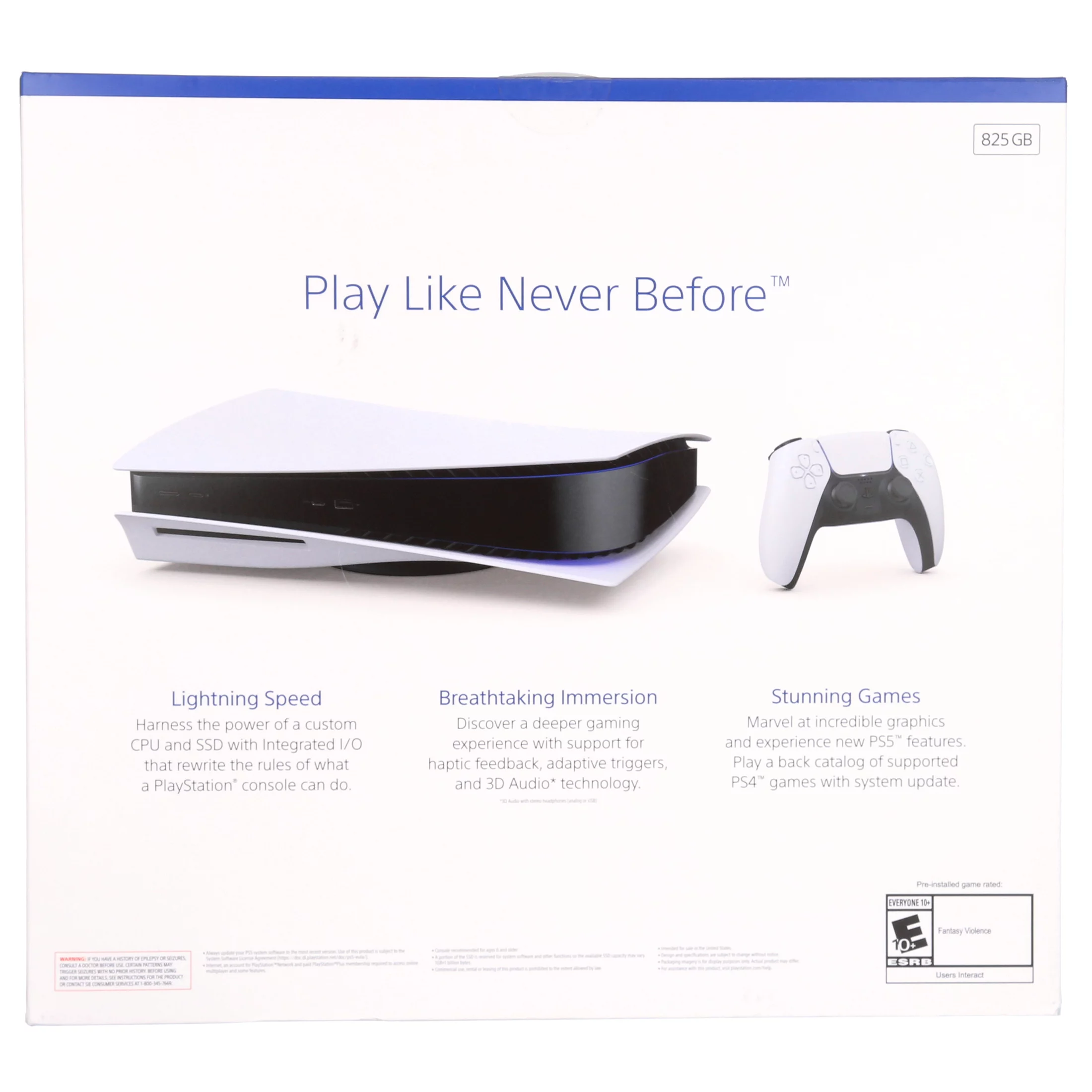 Sony PlayStation 5 Video Game Console ( Ps5 Disc Console) New