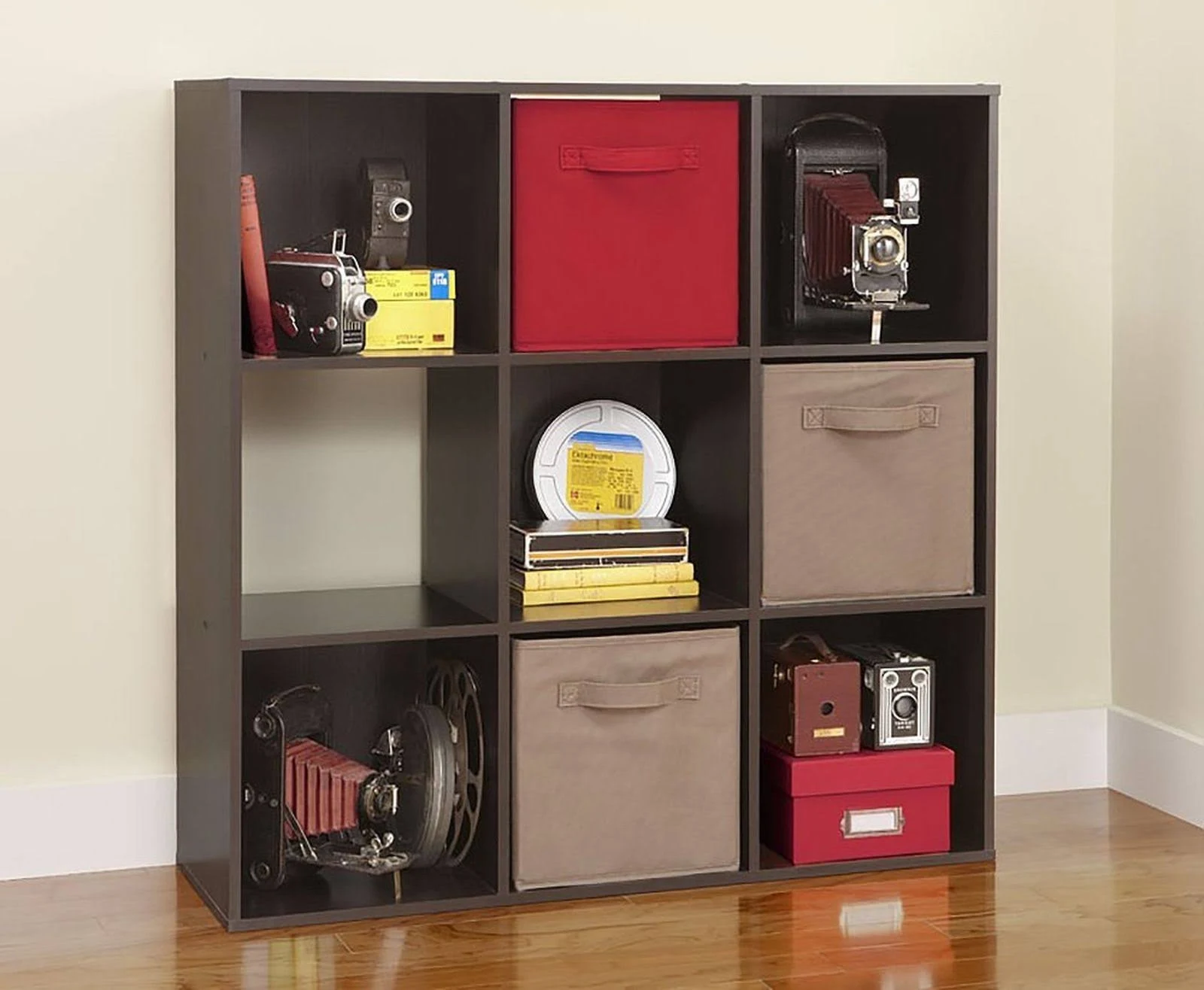 ClosetMaid (8937) Cubeicals Organizer 9-Cube - Espresso