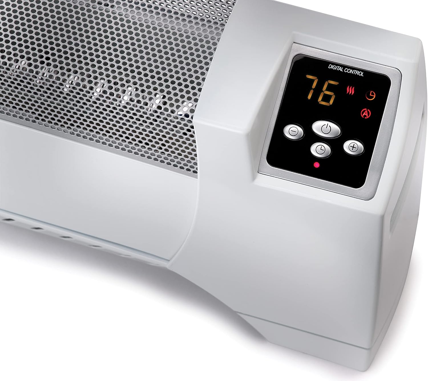 Lasko 5622 Low Profile Silent Room Heater, White