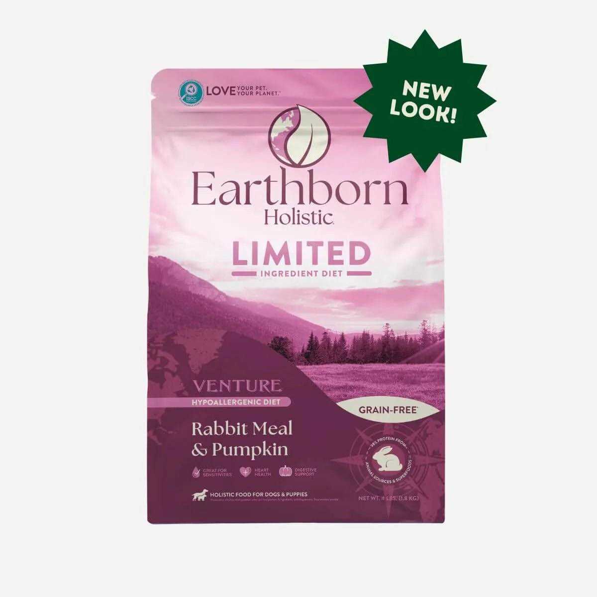 Earthborn Holistic Venture Limited Ingredient Alaska Pollock Meal &amp; Pumpkin Grain-Free Dry Dog Food - Pet Supplies online store