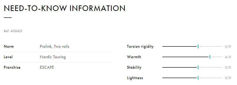 Salomon Escape Plus Prolink 11.5