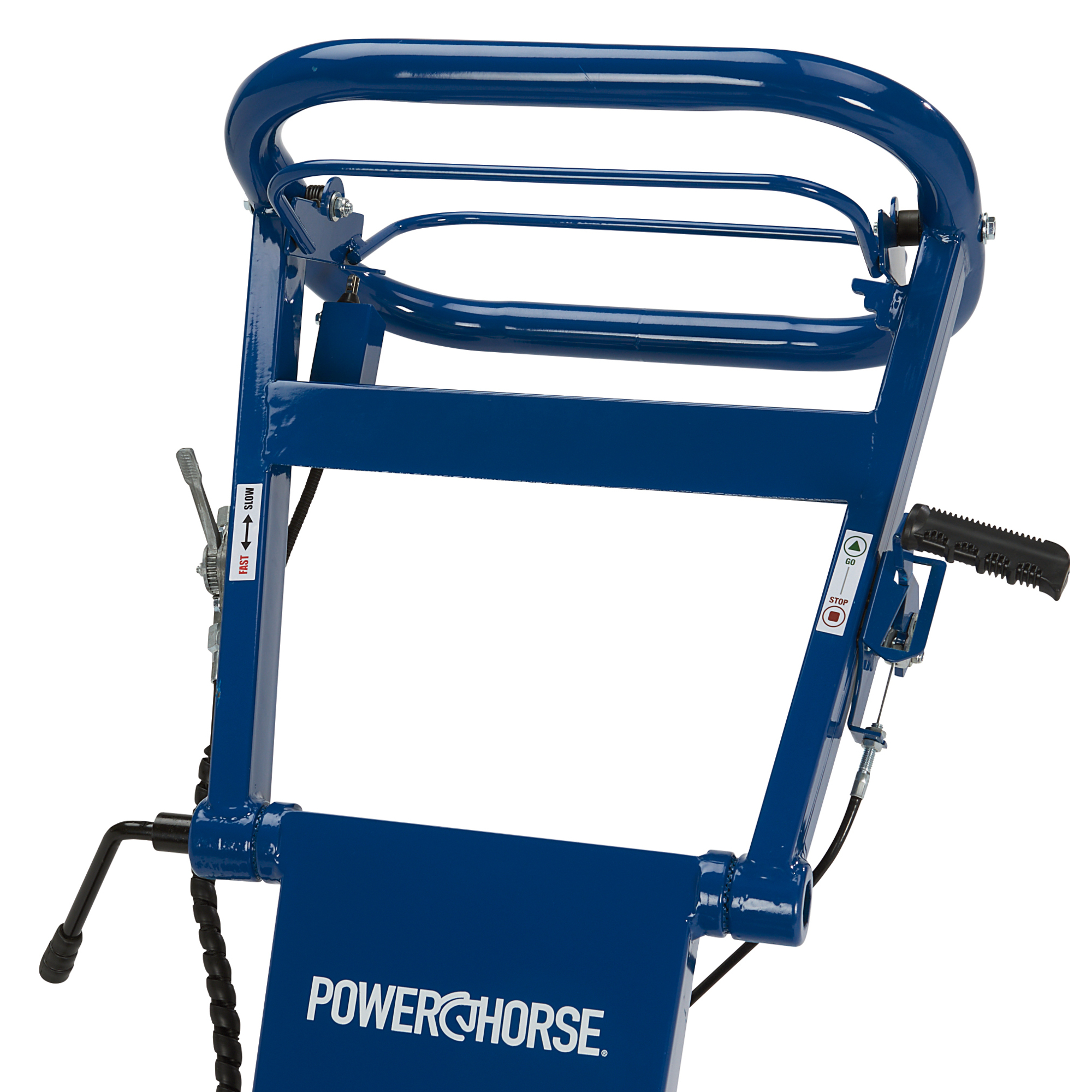 Powerhorse 7 HP Stump Grinder, 212cc Gas-Powered Engine, 6 Carbide-Tipped Teeth