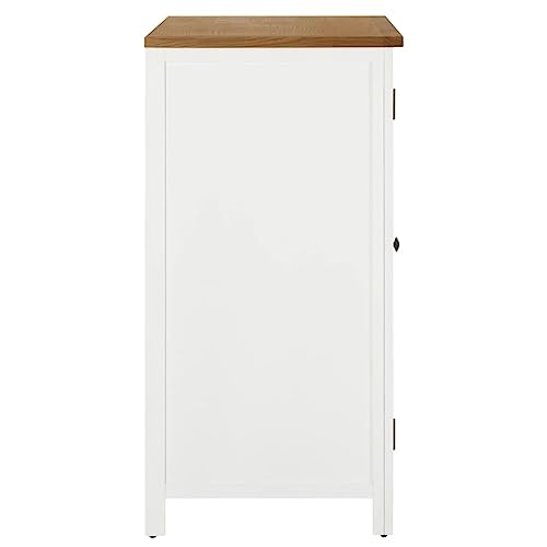 Wardrobe 29.9"x20.5"x41.3" Solid Oak Wood,Spacious Wooden Wardrobe with Hanging Rod and Drawers for Ample Storage Armoires & Wardrobes for Bedroom